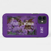 PROVERBS 31 | Meer dan PAARS Hoesje-M van rozijnen Case-Mate iPhone Case (Achterkant (horizontaal))