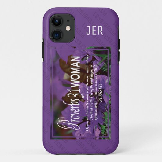 PROVERBS 31 | Meer dan PAARSE roebelingen Case-Mate iPhone Case (Achterkant)