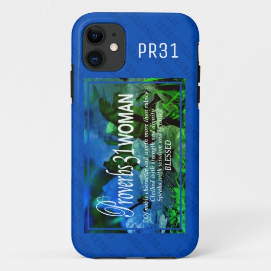 PROVERBS 31 | Meer dan roebels Case-Mate iPhone Case (Achterkant)