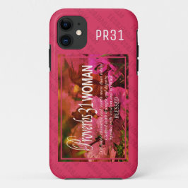 PROVERBS 31 | Meer waard dan roebel Case-Mate iPhone Case