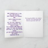 Proverbs 31 Moederdag gevouwen wenskaart Kaart (Binnen)