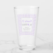 PROVERBS 31 Paarse VROUWEN Christelijk Drink Glas (Achterkant)