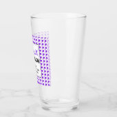 PROVERBS 31 Paarse VROUWEN Christelijk Drink Glas (Links)