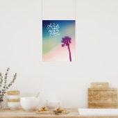 Proverbs 31 Palm Sunset Poster (Keuken)