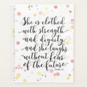 Proverbs 31 Planner Waterverf vrouwen (Voorkant)