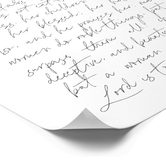 Proverbs 31-script poster (Hoek)