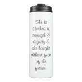 Proverbs 31 Thermisch Tumbler Thermosbeker (Voorkant)
