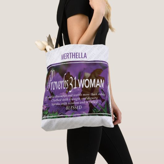 Proverbs 31 tote bag (Dichtbij)
