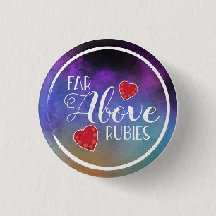 Proverbs 31 Vloeibare vrouw ver boven de roedel Ronde Button 3,2 Cm