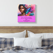 Proverbs 31 Vrouw Canvas Afdruk (Insitu (Slaapkamer))