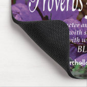 Proverbs 31 VROUW Christelijke scripts Persoonlijk Muismat (Hoek)