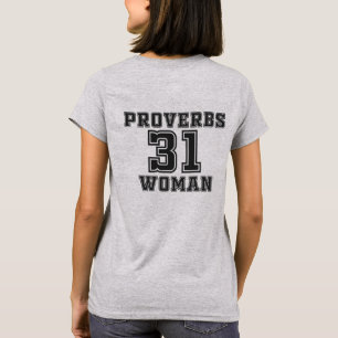 Proverbs 31 Vrouw T-shirt