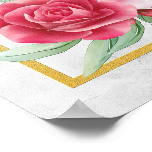 Proverbs 31 Vrouw van het Canvas van de Waterverf  Poster (Hoek)