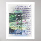 Proverbs 31 vrouwelijk poster (Voorkant)