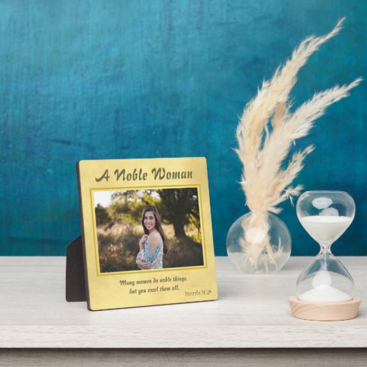 Proverbs 31 Vrouwelijke foto Fotoplaat (Insitu)