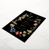 Proverbs 31 Wildbloemen Folie Desk Afdrukken Folie Feestdagenkaart (Gedraaid)