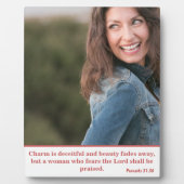 Proverbs 31 Woman Gift Fotoplaat (Voorkant)