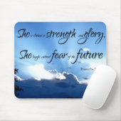 Proverbs 31 Woman Gift Muismat (Met muis)