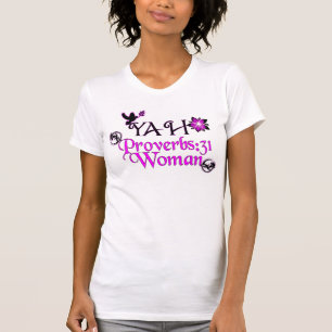 Proverbs 31 Woman Hebreeuws Israelite Clothing T-shirt