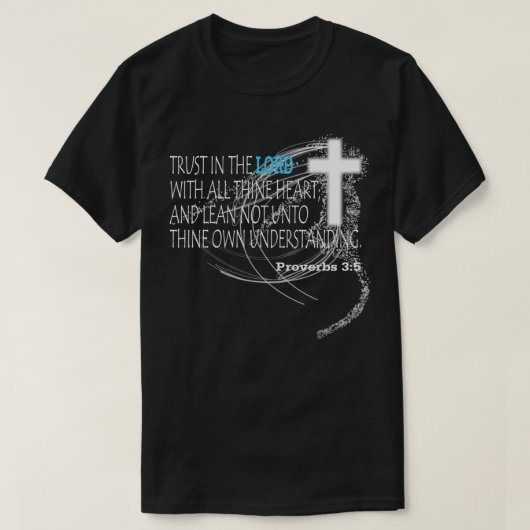 Proverbs 35 t-shirt (Design voorkant)