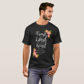 Proverbs 35, Trust in the Lord, Scripture Christia T-shirt (Voorkant volledig)