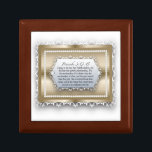 Proverbs 3:13 Wisdom Gold Christelijke Bijbelprijs Cadeaudoosje<br><div class="desc">Proverbs 3:13 Wisdom Gold Christelijke Bijbel Citaat parels lijst cadeaudoos.</div>