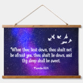 Proverbs 3:24 hangend wandkleed (Voorkant)