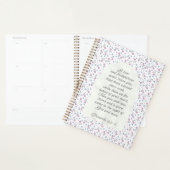 Proverbs 3:3–4 Floral Scripture Planner (Display)