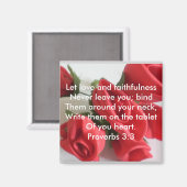 Proverbs 3:3 magneet (Voorkant / Achterkant)