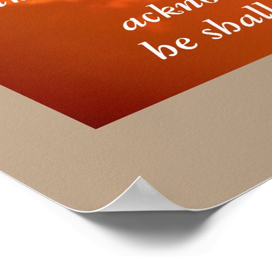 Proverbs 3:5-6 Art Print (Hoek)