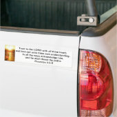 Proverbs 3:5-6 Bumpersticker (Op Truck)