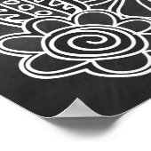 Proverbs 3:5-6 Chalkboardstijl Poster (Hoek)