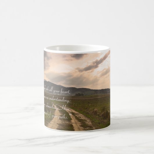 Proverbs 3; 5-6 | Inspirerend Koffiemok (Center)