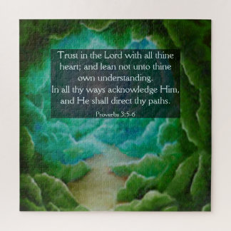 Proverbs 3:5-6 legpuzzel