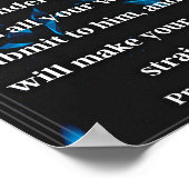 Proverbs 3:5-6 poster (Hoek)