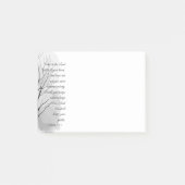 Proverbs 3:5-6 Trust in the Lord Post-it® Notes (Voorkant)