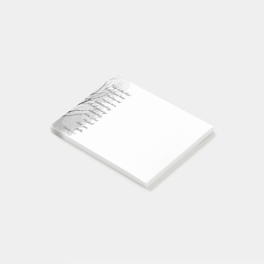 Proverbs 3:5-6 Trust in the Lord Post-it® Notes (Schuin)