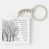 Proverbs 3:5-6 Trust in the Lord Sleutelhanger (Achterkant)