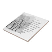 Proverbs 3:5-6 Trust in the Lord Tegeltje (Zijkant)