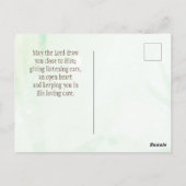 Proverbs 3:5-6 Vertrouw op de Heer met al je hart Briefkaart (Achterkant)