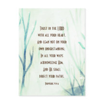 Proverbs 3:5-6 Vertrouw op de Heer met al je hart