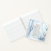 Proverbs 3:5-6 Vertrouw op de Heer met al je hart Notitieboek (Binnen)