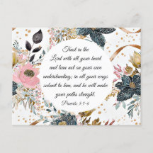 Proverbs 3:5-6 Vertrouwen in de Bijbel Verse van d