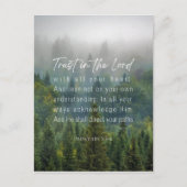 Proverbs 3:5-6 Vertrouwen in de Heer Briefkaart (Voorkant)