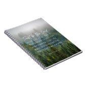 Proverbs 3:5-6 Vertrouwen in de Heer Notitieboek (Rechterzijde)