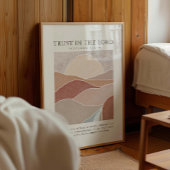 Proverbs 3:5-6 Vertrouwen in de Heer Poster