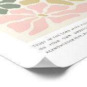 Proverbs 3:5-6 Vertrouwen in de Heer Poster (Hoek)