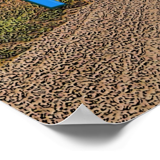 Proverbs 3:5-8 Lange pad Poster (Hoek)