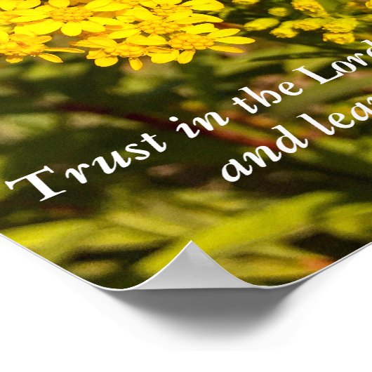 Proverbs 3:5 Bijbel poster (Hoek)