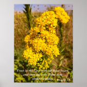 Proverbs 3:5 Bijbel poster (Voorkant)